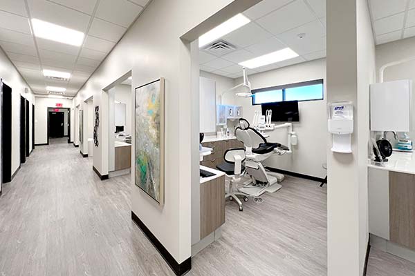 dental treatment area