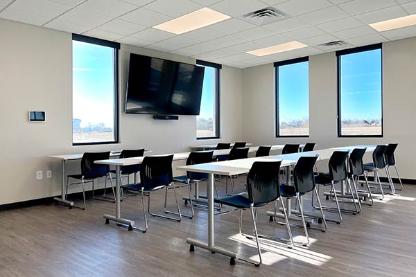 team training and meeting space